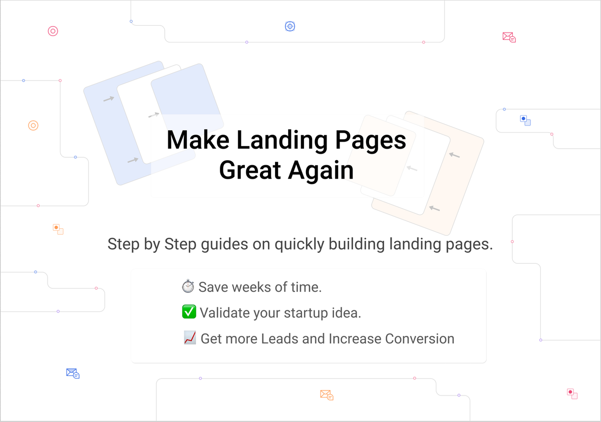 Landing page mockup